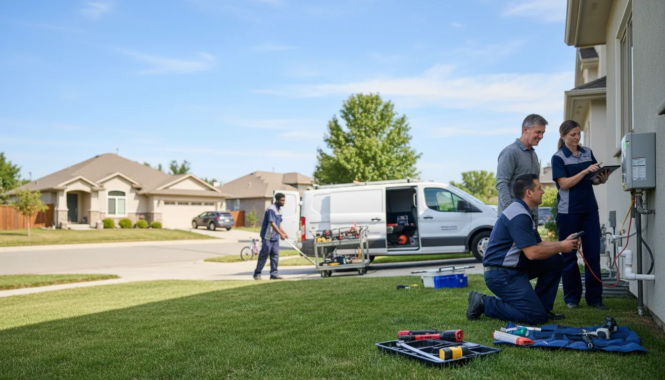 Tankless water heater service in Northwood, IA